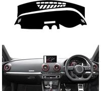 DuanRQ Car Dashboard Cover, For Audi S3 8V 2013-2020 Dashboard Carpet Anti-Vertigo Dash Board Mat Avoid Light Mat Instrument Panel Carpet