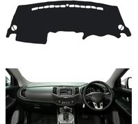 DuanRQ Car Dashboard Cover, For Kia Sportage 2011-2015 Dashboard Carpet Anti-Vertigo Dash Board Mat Avoid Light Mat Instrument Panel Carpet