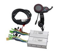 DUANSIYU Ebike Controller 48V 25A DC Brushless Controller With Key Display Instrument Throttle For Off-Road Electric Scooters And Bicycles(48V 25A set)