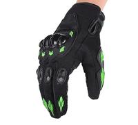 DUANSIYU Motorbike Gloves Off-road Gloves, All Finger Bicycle Breathable, Motorcycle Anti Fall Knight, Outdoor(Green,XXL)
