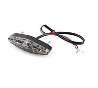 DUANSIYU Motorcycle Taillight 12V Motorbike Rear Tail Brake Light Motorbike Rear Light(Smoke)