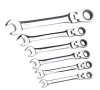 DUANSIYU Spanner Sets 1 Pcs Flex-Head Ratcheting Wrench Dual-use Ratchet Tool Car Repair Hand Tools Set Combination Ended Spanner(22mm)
