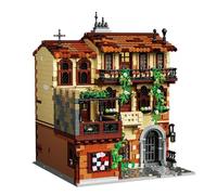 DUANT 36002 Juliet Balcony Building Blocks Set, 3800 Piece Exquisite European Style House Model, for Building Enthusiasts, Ideal Gift for All Ages