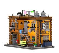 DUANT 39022 Ashlef's 2-Story House Lighting Building Blocks Kit, 2284 Pcs Modular Construction Building Model Set, Idea Assembly Gift for Teens and Adults