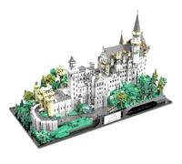 DUANT Building Blocks Technology Neuschwanstein Castle, 6786 Pieces of Germany's Famous Landmark Castle, Large Toy Gift from the City Street Picture Series, Model Collection for Adults