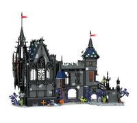 DUANT JD099 Dracula Castle Building Blocks Set, 3007 Pcs Gothic Style Large MOC Modular House Model Kit for Castle Enthusiasts, Ideal Building Toy Gift for Adults