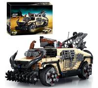 DUANT Max Hammer 2-in-1 Desert Off Road Vehicle Clamping Building Blocks Kit, 2069 Pieces Military Humvvee Model Building Blocks Set, Jeep SUV Assembly Gift for Fans Hobbyists and Adults