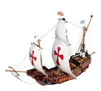 DUANT Santa Maria Sailing Boat Clamping Building Blocks Technology, Collectible Large Pirate Ship Toy, 1497 Pieces Sailing Toy Model