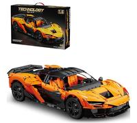 DUANT W11 Supercar Clamping Blocks Technology, Large Modular Sports Car in 1:6 Scale, A Car for Collecting and Displaying for Adults (5036 Pieces)