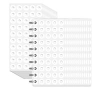 Duanthry 1/4" Diameter Hole Reinforcement Stickers-2500 Pcs Binder Hole Protectors, Self-Adhesive Paper Hole Reinforcements