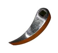 Duanthry Crowbar Adapter Heads Tools, Adjustable Angle Heads Drop Pry Bar Fits 3/8inch Ratchet, Pry Bar for Tight Spaces A