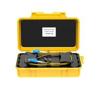 Duanthry Fiber Optic OTDR Launch Cable Box 2km Dead Zone Eliminator Fiber Rings LC/UPC-LC/UPC