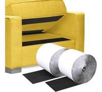 Duanthry Hook & Loop Tape,4inchX20Feet Self Adhesive Fastener Tapes for Keep Sofa Cushions from Sliding,No Punching Wall Mounting