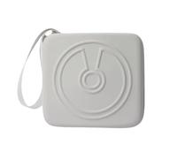 Duanthry PU Multifunctional Case Organizer Bag for External Optical Drive+ CD-ROM Storage Gray