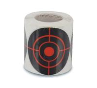 Duanthry Target Paper Self-Adhesive Target Paper Sticker is Small Convenient and Easy to Carry Black