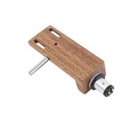 Duanthry Universal Record Player Headshell Wood Turntable Replacement Headshell with Lead Wires for Most Phonographs