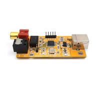 Duanthry USB to I2S Coaxial Fiber Sound Card PCM2706 Decoder Chip Board for Audio Power Amplifier Computer Phone