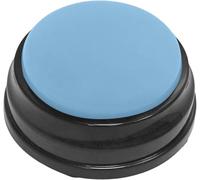 DUANxiaoyanK Dog Recording Interactive Toy,Recordable Sound Button,Pet Training Buzzer,30 Second Record & Playback,For Pet,Kids (Blue)