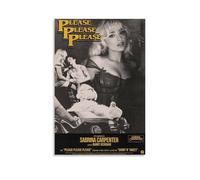 Duanyao Sabrina Poster Carpenter Please Please Please Music Vintage Collage Music Posters for Room Aesthetic Canvas Wall Art Bedroom Decor12x18inch(30x45cm)