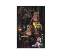 Duanyao Sabrina Poster Carpenter Please Please Please Vintage Music Collage Music Posters for Room Aesthetic Canvas Wall Art Bedroom Decor12x18inch(30x45cm)