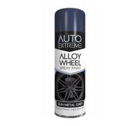 DUAS AX 300ml Gun Metal Grey Alloy Wheel Spray Paint - Smooth Finish, Durable, Fade-Resistant Coating for Alloy Wheels - Professional Quality Spray for Long-Lasting Shine and Protection