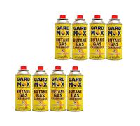 DUAS Camping Gas Bottles Fuel Canisters for Stove BBQ Grill Heaters Blowtorch Weed Burner Wand Portable Refill Propane Butane Mix for Outdoor Cooking Heating and Garden Tools (8x)