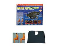 DUAS Orthopedic Deluxe Seat Cushion for Back Support and Coccyx Pain Relief Ideal for Office Chairs Car Seats and Home Use Promotes Healthy Posture and Eases Spine Discomfort All Day Comfort