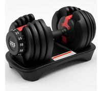 DUAS Smart Adjustable Dumbbell Set 24kg for Home Workouts Quick select dial system for fast weight changes Compact design ideal for strength training and fitness routines