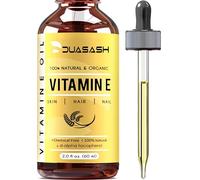 Duasash Vitamin E Oil for Face & Skin Naturally Sourced Plant-Based Organic 100% Pure Vitamin E Oil for Hair d-Alpha-tocopherol Body Oil for Women & Men, Strengthens & Moisturizes Hair, Nails 60ml