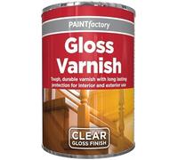 DUAYRA Clear Varnish Paint Tin 300ml | All Purpose Weatherproof Fast Drying Paints | Tough Durable Long Lasting Protection | Interior Exterior Excellent Coverage | Matt, Gloss & Yacht Finish | (Gloss)