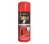 DUAYRA Crimson Red Gloss Spray Paint 400ml | All-Purpose Aerosol Can | Quick Drying Excellent Coverage | Interior & Exterior Multi-Surface Use | High Performance Large Cans | Metal Wood Plastic | (2)