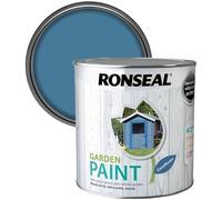 DUAYRA Garden Paint 2.5L | Quick Drying Outdoor Paints | All Purpose Long Lasting | Multicolor Water Based | Water Resistant Weatherproof Matt Finish | For Brickwork, Metal, Wood, Stone (Cornflower)