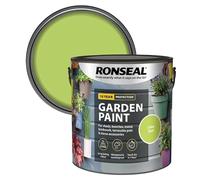 DUAYRA Garden Paint 2.5L | Quick Drying Outdoor Paints | All Purpose Long Lasting | Multicolor Water Based | Water Resistant Weatherproof Matt Finish | For Brickwork, Metal, Wood (Lime Zest)