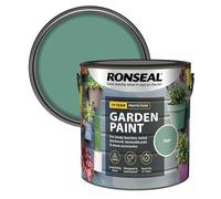 DUAYRA Garden Paint 2.5L | Quick Drying Outdoor Paints | All Purpose Long Lasting | Multicolor Water Based | Water Resistant Weatherproof Matt Finish | For Brickwork, Metal, Wood (Sage)