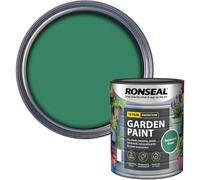 DUAYRA Garden Paint 750ml | Quick Drying Long Lasting Matt Finish | Multi-Surface Exterior Paints | For Wood, Brickwork, Bench, Stone & Metal | Outdoor Garden Fence Tough Protection (Rainforest Green)