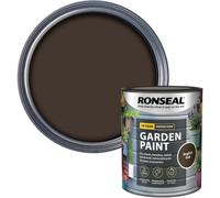 DUAYRA Garden Paint 750ml | Quick Drying Long Lasting Matt Finish | Multi-Surface Exterior Paints | For Wood, Brickwork, Bench, Stone & Metal | Outdoor Garden Fence Tough Protection (English Oak)