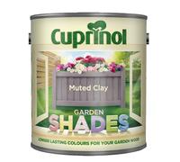 DUAYRA Garden Shades Paint | Quick Drying Water Based | For Garden Fence, Shades, Benches, Terracotta, Brick, Stone | Exterior Wood Furniture | Long Lasting (Muted Clay, 1 Liter)