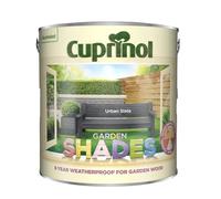 DUAYRA Garden Shades Paint | Quick Drying Water Based | For Garden Fence, Shades, Benches, Terracotta, Brick, Stone | Exterior Wood Furniture | Long Lasting (Urban Slate, 1 Liter)