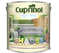DUAYRA Garden Shades Paint | Quick Drying Water Based | For Garden Fence, Shades, Benches, Terracotta, Brick, Stone | Exterior Wood Furniture | Long Lasting (Cool Marble, 1 Liter)