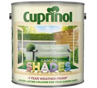 DUAYRA Garden Shades Paint | Quick Drying Water Based | For Garden Fence, Shades, Benches, Terracotta, Brick, Stone | Exterior Wood Furniture | Long Lasting (Fresh Rosemary, 2.5 Liters)