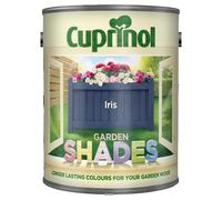 DUAYRA Garden Shades Paint | Quick Drying Water Based | For Garden Fence, Shades, Benches, Terracotta, Brick, Stone | Exterior Wood Furniture | Long Lasting (Iris, 2.5 Liters)