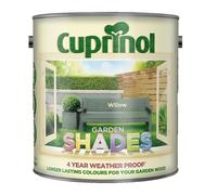 DUAYRA Garden Shades Paint | Quick Drying Water Based | For Garden Fence, Shades, Benches, Terracotta, Brick, Stone | Exterior Wood Furniture | Long Lasting (Willow, 2.5 Liters)