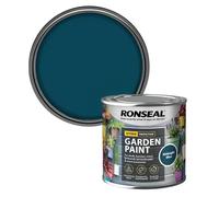 DUAYRA Garden Wood Paint 250ML | Outdoor Furniture Paints | Multi-Surface Waterproof Weather Resistant | Quick Drying Formula | For Benches, Terracotta Pots, Brickwork, Stones | (Midnight Blue)