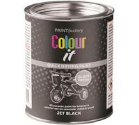 DUAYRA Jet Black Gloss Paint Tin 300ml | Fast Drying Formula | Gloss Finish Multi-Surface Paints | Durable Long Lasting Protection | For interior Exterior Use All Purpose | Concrete, Metal & Wood (1)