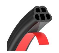 DUAZEP 32ft/10M Car Door Seal Strip for Tesla Model Y 2020-2024, Waterproof Window Weather Strip Edge Guard Self Adhesive Weatherstrip Door Protector 5 Holes