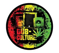 Dub Culture Reggae Rasts Jamaica DJ Slipmat Vinyl Turntable Decks