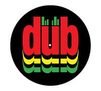 Dub Reggae Rasta Logo Dj Vinyl Turntabl Slipmat