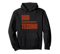 Dub Techno Tee - Vinyl Collectors, DJs, Underground Sound Pullover Hoodie