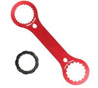 DUB/TL-FC32 Axis Wrench Tool Set, Double-Ended BB Spanner, Aluminum Alloy | Multifunctional BB Wrench, Compatible with TL-FC25/TL-FC24 Adapter, Bottom Bracket Removal Tool, Bicycle Repair