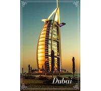 Dubai: Best Cities Notebooks Series | Travel Writing Notebook, Journal, Diary (110 Pages, Blank, 6 x 9)